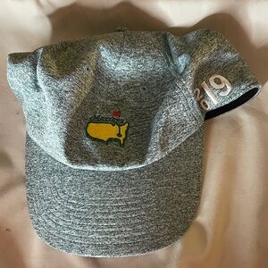 Masters Golf Heathered Blue Golf Cap with Embroidered Logo with Velcro Fit 2019